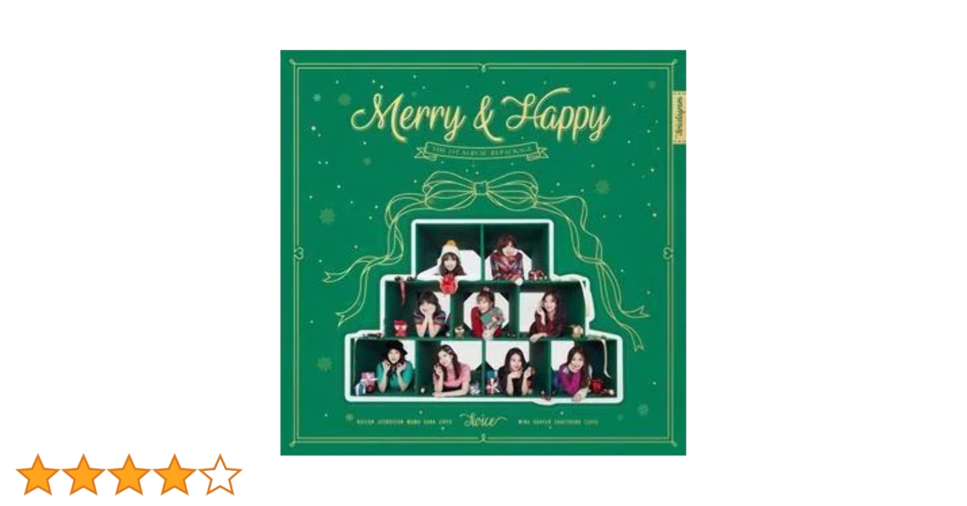トゥワイスTWICE公式正規品モノグラフMerry&Happyトレカ、DVD付き トゥワイスTWICE公式正規品モノグラフMerry&Happyトレカ、DVD